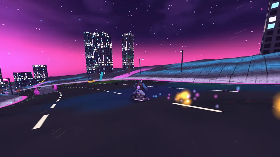 Neon Megacity gameplay